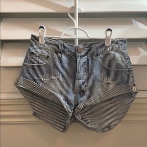 1 teaspoon striped shorts